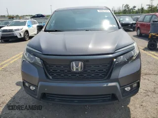 2019 Honda Passport EX-L with VIN 5FNYF8H51KB005843, listed as a Copart auction lot 59501565 with 47,051 mi miles and Salvage title. Bid and sale history available at DreamBid. Image 5.