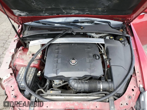 2011 Cadillac CTS Premium with VIN 1G6DS5ED2B0145566, listed as a Copart auction lot 51937045 with 86,971 mi miles and Salvage title. Bid and sale history available at DreamBid. Image 12.