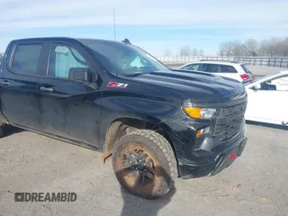 2022 Chevrolet Silverado 1500 Custom Trail Boss with VIN 3GCPDCEK2NG626683, listed as a IAAI auction lot 41723730 with 51,830 mi miles. Bid and sale history available at carsss.com. Image 6.