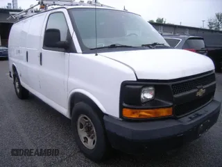2015 Chevrolet Express Cargo with VIN 1GCWGFCF1F1159413, listed as a IAAI auction lot 42631369 with 155,801 mi miles and . Bid and sale history available at DreamBid. Image 4.