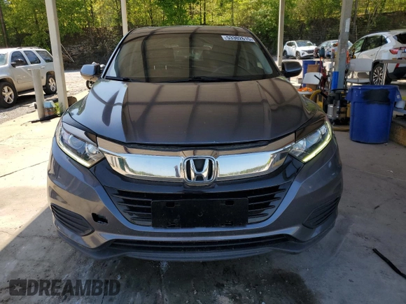 2022 Honda HR-V LX with VIN 3CZRU6H39NM765431, listed as a Copart auction lot 53302615 with 29,437 mi miles and Clean Title. Bid and sale history available at carsss.com. Image 5.