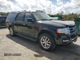 2016 Ford Expedition Max Limited с VIN 1FMJK1KT5GEF20568, выставлен на аукционе Copart как лот 48924485 с пробегом 153 047 миль миль и Списание • Salvage title. История ставок и продаж доступна на DreamBid. Изображение 4.