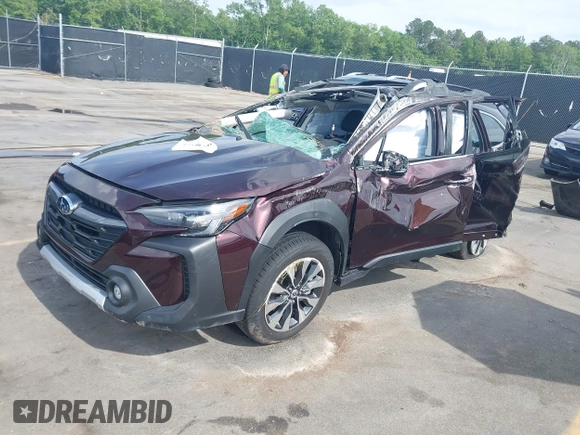 2024 Subaru Outback Limited with VIN 4S4BTANC7R3283366, listed as a IAAI auction lot 42180210 with 5,721 mi miles and . Bid and sale history available at DreamBid. Image 2.