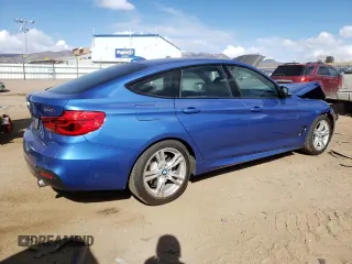 2017 BMW 3 Series 340i xDrive with VIN WBA8Y3C56HG450806, listed as a Copart auction lot 46110303 with 46,844 mi miles and . Bid and sale history available at carsss.com. Image 3.