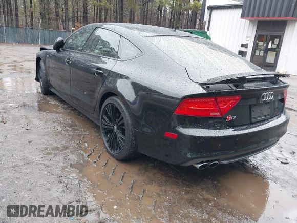 2014 Audi S7 Prestige with VIN WAUW2AFCXEN105101, listed as a IAAI auction lot 41562793 with 1 mi miles. Bid and sale history available at carsss.com. Image 3.