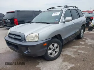 2006 Hyundai Santa Fe GLS with VIN KM8SC13D36U049405, listed as a IAAI auction lot 42074217 with 106,253 mi miles. Bid and sale history available at carsss.com. Image 2.
