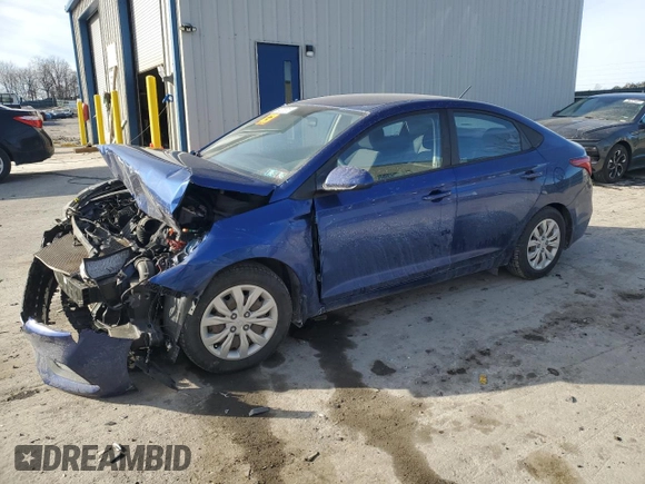 2019 Hyundai Accent SE with VIN 3KPC24A36KE064920, listed as a Copart auction lot 88028315 with 0 mi miles and Salvage Title. Bid and sale history available at carsss.com. Image 1.