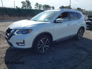 2017 Nissan Rogue S with VIN JN8AT2MV5HW272571, listed as a IAAI auction lot 41628462 with 79,471 mi miles and . Bid and sale history available at DreamBid. Image 2.