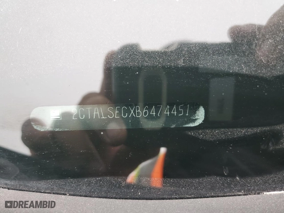 2011 GMC Terrain SLE-2 with VIN 2CTALSECXB6474451, listed as a Copart auction lot 45359975 with 0 mi miles and Salvage Title. Bid and sale history available at carsss.com. Image 14.