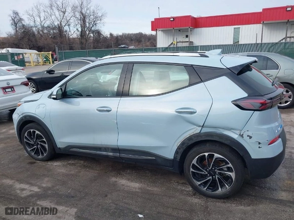 2023 Chevrolet Bolt EUV Premier with VIN 1G1FZ6S0XP4128094, listed as a IAAI auction lot 41606754 with 40,210 mi miles. Bid and sale history available at carsss.com. Image 14.