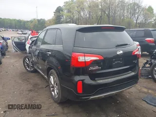 2014 Kia Sorento SX with VIN 5XYKW4A7XEG499188, listed as a IAAI auction lot 41925214 with 1 mi miles. Bid and sale history available at carsss.com. Image 3.