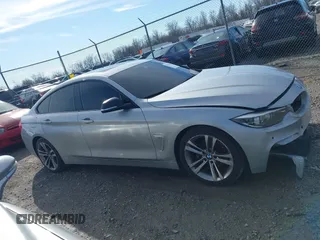 2018 BMW 4 Series 430i with VIN WBA4J1C56JBG80262, listed as a IAAI auction lot 41451833 with 148,487 mi miles and . Bid and sale history available at carsss.com. Image 14.