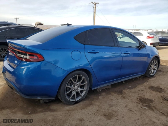 2015 Dodge Dart SXT with VIN 1C3CDFBB5FD205323, listed as a Copart auction lot 78636094 with 0 mi miles and Non Repairable. Bid and sale history available at carsss.com. Image 3.