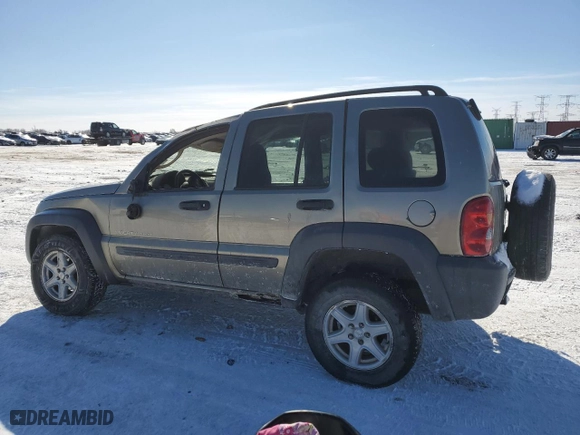 2003 Jeep Liberty Sport with VIN 1J4GL48K83W723996, listed as a Copart auction lot 45468935 with 177,041 mi miles and Salvage Title. Bid and sale history available at carsss.com. Image 2.