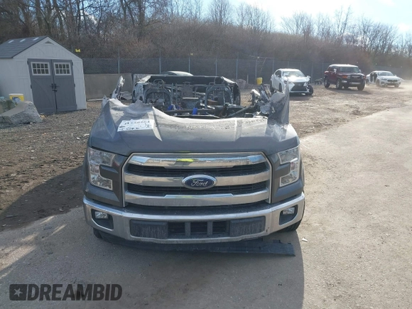 2017 Ford F-150 XL with VIN 1FTEW1CP7HKC60057, listed as a IAAI auction lot 41440464 with 1 mi miles. Bid and sale history available at carsss.com. Image 11.