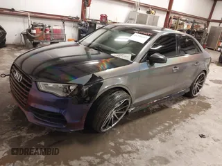 2016 Audi S3 Premium Plus with VIN WAUB1GFF8G1085388, listed as a IAAI auction lot 41295697 with 59,021 mi miles. Bid and sale history available at carsss.com. Image 19.