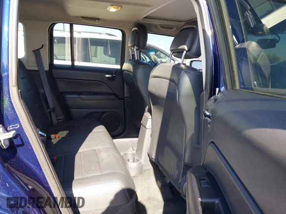 2017 Jeep Patriot High Altitude with VIN 1C4NJRFBXHD135393, listed as a IAAI auction lot 42003911 with 110,901 mi miles. Bid and sale history available at carsss.com. Image 8.