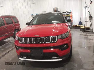 2024 Jeep Compass Limited with VIN 3C4NJDCN7RT584849, listed as a IAAI auction lot 41545117 with 12,411 mi miles and . Bid and sale history available at DreamBid. Image 12.