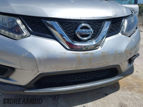 2015 Nissan Rogue SV with VIN 5N1AT2MTXFC849891, listed as a IAAI auction lot 41964361 with 135,934 mi miles and . Bid and sale history available at carsss.com. Image 6.