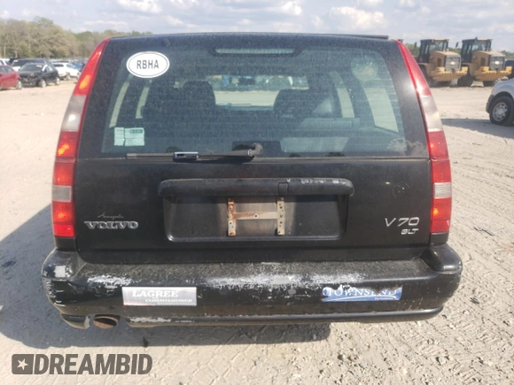 1998 Volvo V70 GLT with VIN YV1LW5673W2493239, listed as a Copart auction lot 54188645 with 153,874 mi miles and Clean Title. Bid and sale history available at carsss.com. Image 6.