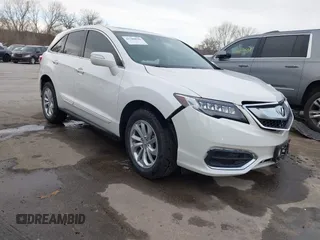 2016 Acura RDX Technology with VIN 5J8TB3H56GL001561, listed as a IAAI auction lot 41780028 with 50,770 mi miles and . Bid and sale history available at DreamBid. Image 1.