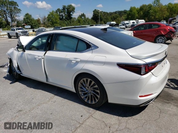 2024 Lexus ES 350 Luxury with VIN 58AEZ1B19RU176840, listed as a Copart auction lot 70298934 with Not provided miles and Salvage title. Bid and sale history available at DreamBid. Image 2.