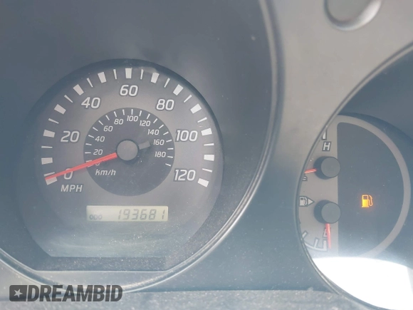 2003 Nissan Frontier XE with VIN 1N6ED26Y53C461908, listed as a IAAI auction lot 42666701 with 193,681 mi miles and . Bid and sale history available at DreamBid. Image 7.
