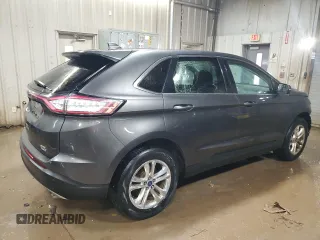 2015 Ford Edge SEL with VIN 2FMTK4J97FBB14785, listed as a Copart auction lot 51090775 with 161,710 mi miles and Salvage Title. Bid and sale history available at carsss.com. Image 3.