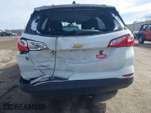 2019 Chevrolet Equinox LS with VIN 2GNAXHEVXK6251595, listed as a IAAI auction lot 41661657 with 120,348 mi miles and . Bid and sale history available at DreamBid. Image 16.
