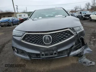 2020 Acura TLX w/A-Spec Pkg with VIN 19UUB3F6XLA002864, listed as a Copart auction lot 45631205 with 59,013 mi miles and Salvage Title. Bid and sale history available at carsss.com. Image 5.