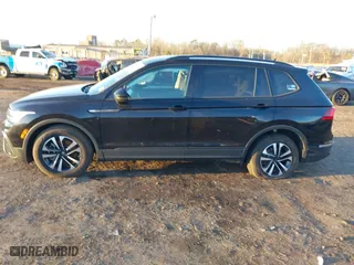2024 Volkswagen Tiguan S with VIN 3VVRB7AX4RM077794, listed as a IAAI auction lot 41245832 with 12,007 mi miles. Bid and sale history available at carsss.com. Image 14.