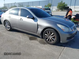 2007 Infiniti G35 Sedan Journey with VIN JNKBV61E17M726880, listed as a IAAI auction lot 41773741 with 113,528 mi miles. Bid and sale history available at carsss.com. Image 1.