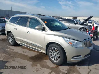 2014 Buick Enclave Leather with VIN 5GAKRBKD4EJ133048, listed as a IAAI auction lot 40643969 with 118,743 mi miles and . Bid and sale history available at DreamBid. Image 1.