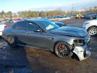 2020 Mercedes-Benz E-Class AMG E 63 S with VIN WDDZF8KB9LA703250, listed as a IAAI auction lot 41471912 with 67,273 mi miles. Bid and sale history available at carsss.com. Image 13.