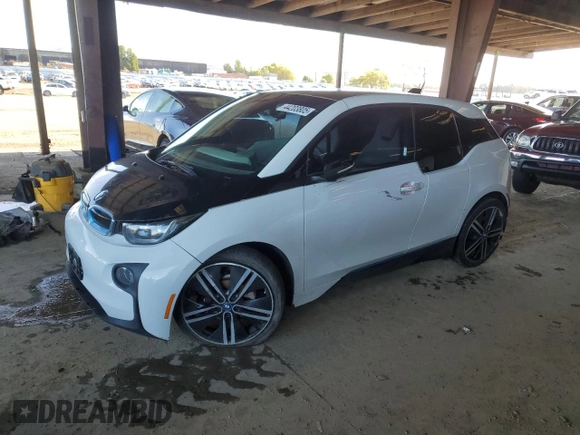 2015 BMW i3 z VIN WBY1Z2C57FV287084, wystawiony jako Copart lot #44203805 z przebiegiem 51 813 mil mil oraz Szkoda całkowita • Salvage title. Historia ofert i sprzedaży dostępna na DreamBid. Obrazek 1.