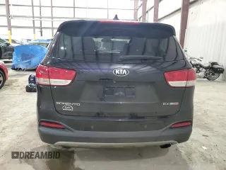 2016 Kia Sorento EX with VIN 5XYPHDA18GG015095, listed as a Copart auction lot 45168765 with 133,655 mi miles and Salvage Title. Bid and sale history available at carsss.com. Image 6.