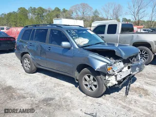 2005 Toyota Highlander with VIN JTEDP21A250089993, listed as a IAAI auction lot 41770072 with 190,517 mi miles. Bid and sale history available at carsss.com. Image 1.