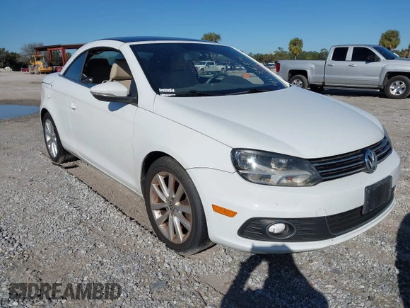 2015 Volkswagen Eos Komfort with VIN WVWBW8AH4FV003067, listed as a IAAI auction lot 41186314 with Not Provided miles and . Bid and sale history available at DreamBid. Image 1.