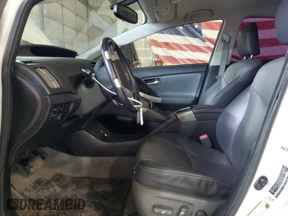 2012 Toyota Prius One with VIN JTDKN3DUXC5519864, listed as a Copart auction lot 43366925 with 209,021 mi miles and Salvage Title. Bid and sale history available at carsss.com. Image 7.
