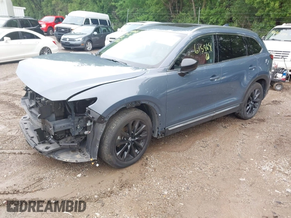 2022 Mazda CX-9 Grand Touring with VIN JM3TCBDY0N0615968, listed as a IAAI auction lot 42312159 with 22,912 mi miles and . Bid and sale history available at DreamBid. Image 19.
