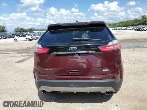 2019 Ford Edge SEL with VIN 2FMPK4J9XKBB95468, listed as a Copart auction lot 62080795 with 79,072 mi miles and Salvage title. Bid and sale history available at DreamBid. Image 6.