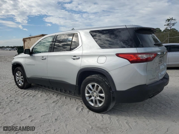 2018 Chevrolet Traverse LS with VIN 1GNERFKW7JJ206323, listed as a Copart auction lot 47264795 with 169,233 mi miles and Non Repairable. Bid and sale history available at carsss.com. Image 2.