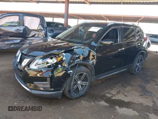 2017 Nissan Rogue S with VIN JN8AT2MT5HW132180, listed as a IAAI auction lot 41979960 with 131,266 mi miles. Bid and sale history available at carsss.com. Image 2.