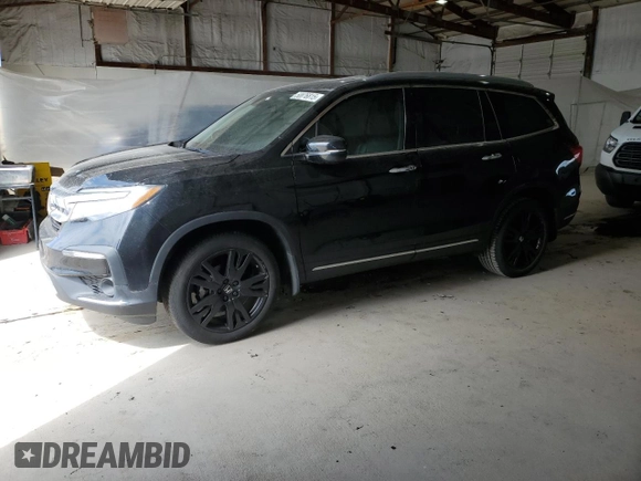 2021 Honda Pilot Touring 8-Passenger with VIN 5FNYF6H97MB062638, listed as a Copart auction lot 50876815 with 49,662 mi miles and Salvage title. Bid and sale history available at DreamBid. Image 1.