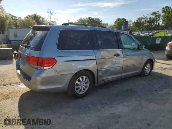 2009 Honda Odyssey EX-L with VIN 5FNRL38749B006271, listed as a Copart auction lot 50619625 with 210,017 mi miles and Salvage Title. Bid and sale history available at carsss.com. Image 3.
