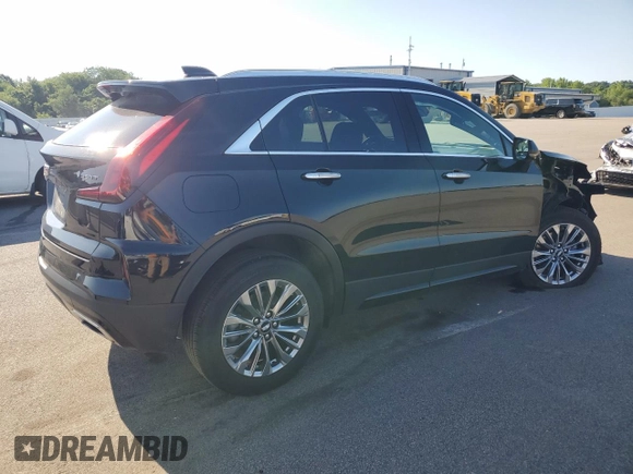 2024 Cadillac XT4 AWD Premium Luxury with VIN 1GYFZDR42RF184469, listed as a Copart auction lot 62837405 with 24,426 mi miles and Clean title. Bid and sale history available at DreamBid. Image 3.