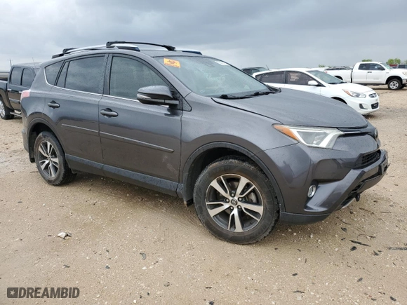 2018 Toyota RAV4 XLE with VIN JTMWFREV9JJ723357, listed as a Copart auction lot 50812175 with 111,845 mi miles and Salvage Title. Bid and sale history available at carsss.com. Image 4.