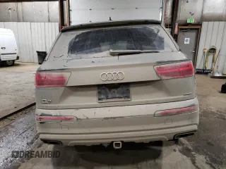 2019 Audi Q7 Premium with VIN WA1AHAF76KD043576, listed as a Copart auction lot 42242865 with 57,524 mi miles and Salvage title. Bid and sale history available at DreamBid. Image 6.