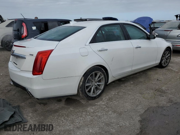 2017 Cadillac CTS Luxury RWD with VIN 1G6AR5SS8H0164245, listed as a Copart auction lot 74199414 with Not Provided miles and Non Repairable. Bid and sale history available at DreamBid. Image 3.
