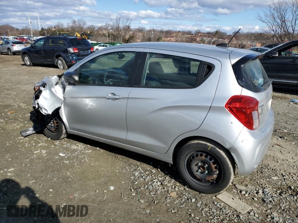 2020 Chevrolet Spark LS with VIN KL8CB6SA3LC421089, listed as a Copart auction lot 47318845 with 91,100 mi miles and Salvage Title. Bid and sale history available at DreamBid. Image 2.